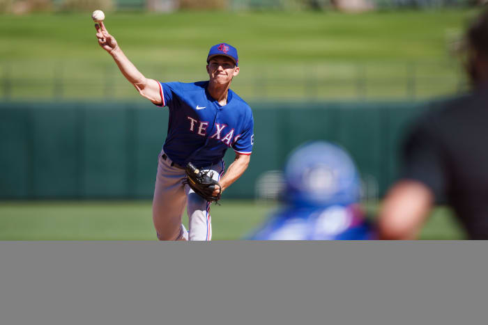 Texas Rangers pitcher Glenn Otto. (Photo by Texas Rangers)